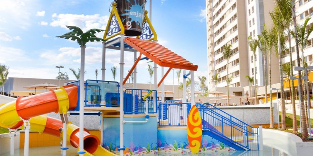 Toboágua infantil do Enjoy Solar das Águas Park Resort